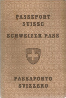 Passeport SUISSE  1947  + Carte D'immatriculation SCHWEIZER PASS - Andere & Zonder Classificatie