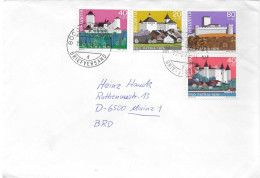 Postzegels > Europa > Zwitserland > 1970-1979 >brief Met 1069-1072 (17638) - Briefe U. Dokumente