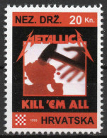 Metallica - Briefmarken Set Aus Kroatien, 16 Marken, 1993. Unabhängiger Staat Kroatien, NDH. - Croatia