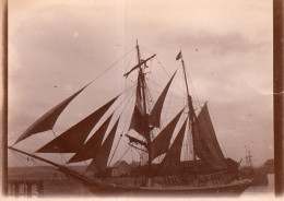 Photo Vintage Paris Snap Shop - Bateau Voilier Sailing Ship - Boten