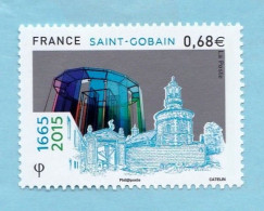 N° 4984  Neuf ** TTB 150 ème Anniversaire De L'entreprise Saint Gobain Tirage 1 200 000 - Neufs