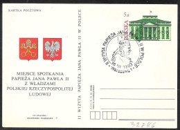 Polonia/Poland/Pologne: Intero, Stationery, Entier, Giovanni Paolo II, John Paul II, Jean-Paul II - Papi