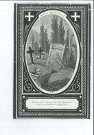 JOANNES B DE COSTER ECHTG REINE VAN ACKER ° GENT + DOORNIK ( TOURNAI ) 1877 DRUK VANDENBROUCK - Images Religieuses