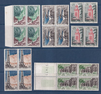 Algérie - YT N° 364 à 368 ** Et * - Neuf Sans Et Avec Charnière - 1962 - Unused Stamps