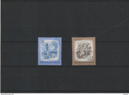 AUTRICHE 1980 Série Courante, Paysages Yvert 1478-1479 NEUF** MNH Cote 4,50 Euros - Unused Stamps