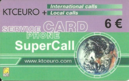 Spain: Prepaid IDT - KTCEuro, SuperCall 09.04 - Autres & Non Classés