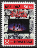 Suicidial Tendencies - Briefmarken Set Aus Kroatien, 16 Marken, 1993. Unabhängiger Staat Kroatien, NDH. - Kroatië