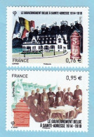 N° 4933 Et 4934  Neufs ** TTB Le Gouvernement Belge à Sainte Adresse Tirage 1 500 000 Paires - Unused Stamps