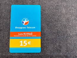 Nomad / Bouygues Nom Pu37B - Cellphone Cards (refills)