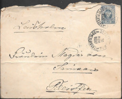 Russia Estonia Derpt 7k Postal Stationery Cover Mailed To Pillistfer 1892. Tartu Pilistvere - Lettres & Documents