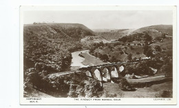 Postcard Derbyshire The Viaduct Railway Steam Train From Monsal Dale Rp Lilywhite - Derbyshire