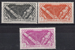 OCEANIE  Timbres-Poste N°116* à 118* Neufs Charnières TB Cote : 4.50€ - Unused Stamps