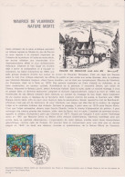 1976 FRANCE Document De La Poste Maurice De Vlaminck N° 1901 - Documents Of Postal Services
