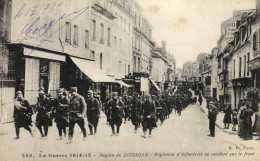 France > [02] Aisne > Soissons - Régiment D'Infanterie Se Rendant Sur Le Front - 15192 - Soissons
