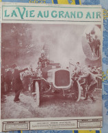 LA VIE AU GRAND AIR N° 562 /1909 LES POMPIERS A AUTEUIL GUIPPONE GAGNE LA COUPE DE VOITURES LES FINES CRAVACHES - 1900 - 1949