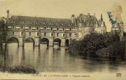 CPA (Indre Et Loire). Château De CHENONCEAUX, Façade Orientale - Chenonceaux