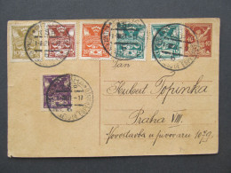 GANZSACHE Praha  Esperanto 1921  // P9404 - Briefe U. Dokumente
