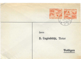 Postzegels > Europa > Zwitserland > 1940-1949 > Brief Met Tete Beche No. 524 (17644) - Cartas & Documentos