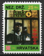 Public Enemy - Briefmarken Set Aus Kroatien, 16 Marken, 1993. Unabhängiger Staat Kroatien, NDH. - Kroatië