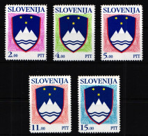 Slowenien 13-17 Postfrisch #GK338 - Slovenia