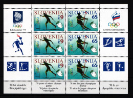 Slowenien 76-77 Postfrisch Kleinbogen #GK353 - Eslovenia
