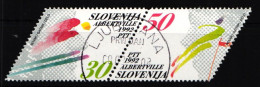 Slowenien 6-7 Postfrisch Paar #GK334 - Eslovenia