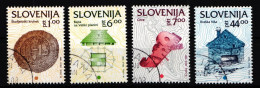 Slowenien 39-42 Gestempelt #GK345 - Slovenia