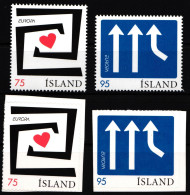 Island 1133-1136 Postfrisch Cept #HR467 - Sonstige & Ohne Zuordnung