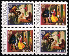 Portugal 1441-1442 X Postfrisch Als ZD 4er Block #HR459 - Andere & Zonder Classificatie