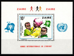 Zaire (Kongo) Block 29 Postfrisch Jahr Des Kindes #HR449 - Sonstige & Ohne Zuordnung