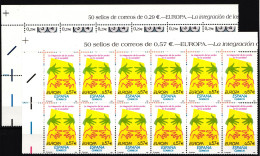 Spanien 4156-4157 Postfrisch Als 12er Bogenteil, Cept #HR469 - Autres & Non Classés