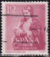 1954 - ESPAÑA - AÑO MARIANO - INMACULADA ALONSO CANO GRANADA - EDIFIL 1132 - Gebraucht