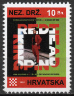 Redhead Kingpin - Briefmarken Set Aus Kroatien, 16 Marken, 1993. Unabhängiger Staat Kroatien, NDH. - Croacia