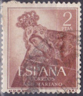 1954 - ESPAÑA - AÑO MARIANO - NTRA.SRA. DE AFRICA - CEUTA - EDIFIL 1140 - Gebruikt