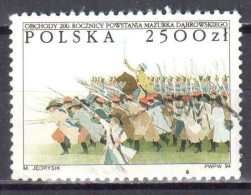 Poland 1995 Polish National Anthem, Bicent. - Mi 3548 - Used Gestempelt - Oblitérés