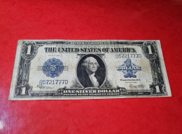 1923 USA $1 DOLLAR *SILVER CERTIFICATE* UNITED STATES BANKNOTE VF BILLETE ESTADOS UNIDOS *COMPRAS MULTIPLES CONSULTAR*B - Certificati D'Argento (1878-1923)