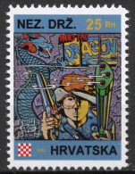 Bomb The Bass - Briefmarken Set Aus Kroatien, 16 Marken, 1993. Unabhängiger Staat Kroatien, NDH. - Croatie
