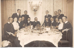 Militaria/ Carte-Photo Ancienne - Diner D'officiers Dragons - Characters
