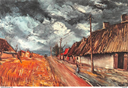 VLAMINCK M. (1876-1958) Paesaggio Paysage Landscape Landschaft Paisaje CPM - Peintures & Tableaux