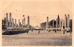 Exposition Universelle 1935 - L'ENTREE OU CENTENAIRE  DE INGANG VAN HET EEUWFEEST. Cpa - Exposiciones Universales