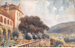 ALLEMAGNE - Raphael Tuck Oillette - Baden-Baden, Neues Schloss -  Charles F.Flower - 1909 CPA - Baden-Baden