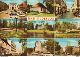 BAD OLDESLOE - MEHRERE ANSICHTEN VESPA-ROLLER  AUTO CPSM 1970 - Bad Oldesloe
