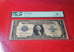 1923 USA $1 DOLLAR UNITED STATES BANKNOTE PCGS 10  BILLETE ESTADOS UNIDOS *COMPRAS MULTIPLES CONSULTAR - Silver Certificates (1878-1923)