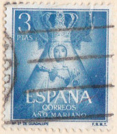 1954 - ESPAÑA - AÑO MARIANO - NTRA.SRA.DE GUADALUPE CACERES - EDIFIL 1141 - Gebraucht