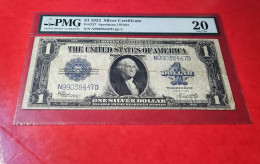 1923 USA $1 DOLLAR UNITED STATES BANKNOTE PMG 20  BILLETE ESTADOS UNIDOS *COMPRAS MULTIPLES CONSULTAR* - Silver Certificates - Títulos Plata (1878-1923)