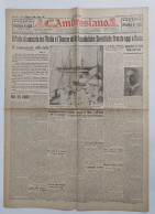 61718 Quotidiano - L'Ambrosiano 18/11/1933 - Patto Italia Repubbliche Sovietiche - Sonstige & Ohne Zuordnung
