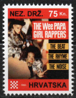 The Wee Papa Girl Rappers - Briefmarken Set Aus Kroatien, 16 Marken, 1993. Unabhängiger Staat Kroatien, NDH. - Croacia