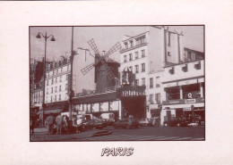 75 - PARIS - Reproduction - Cabaret Le Moulin Rouge - Place Blanche - Autres & Non Classés