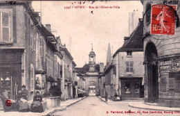 71 - Saone Et Loire -  GIVRY - Rue De L Hotel De Ville - Fontaine - Sonstige & Ohne Zuordnung