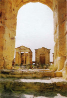 Tunisie - SBEITLA -  Vue Du Capitole A Partir De L Arc Dediée A Antonin Le Pieux - Tunesië